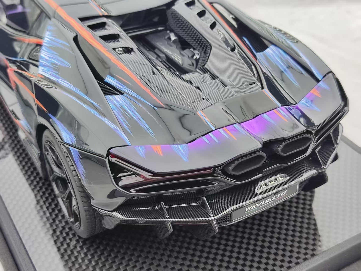 IVY 1/18 Lamborghini Revuelto Opera Unica 60th Anniversary Purple IVY232