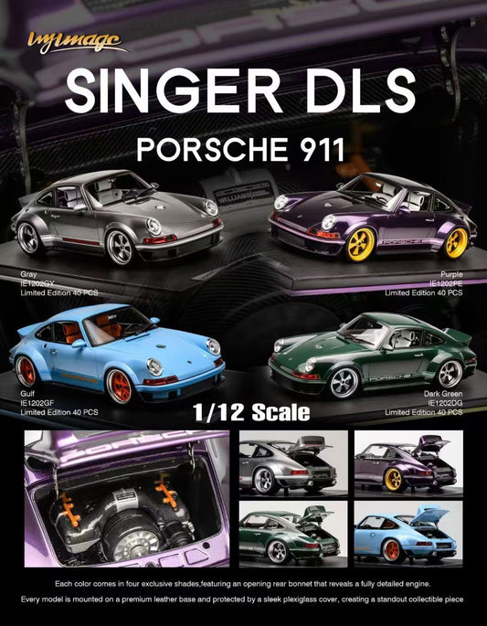 IVY 1/12 Porsche Singer DLS Limited Edition Car Model