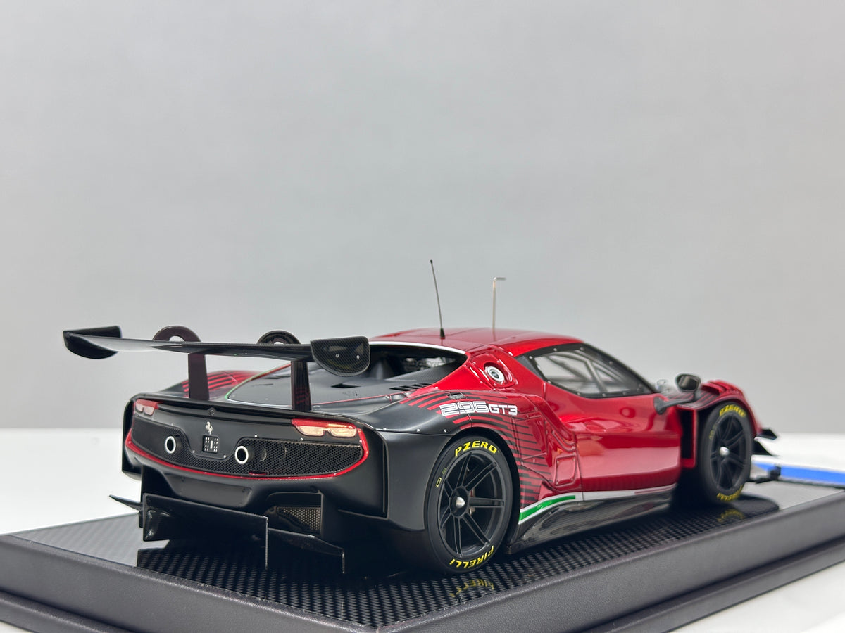 VMB 1/18 Ferrari 296 GT3 Metallic Red VMB-296GT3-1802
