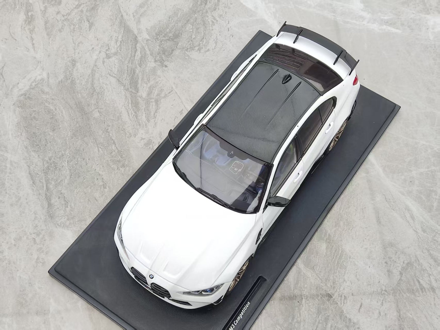 Solido 1/18 BMW M3 (G80) Performance Parts Alpine Weiss Uni, White, S1814301