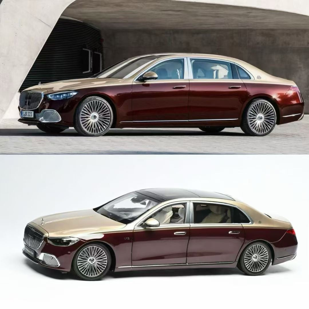 Almost Real 1/18 Mercedes-Maybach S-Class Alloy Fully Open-Piece Simulation Car Model