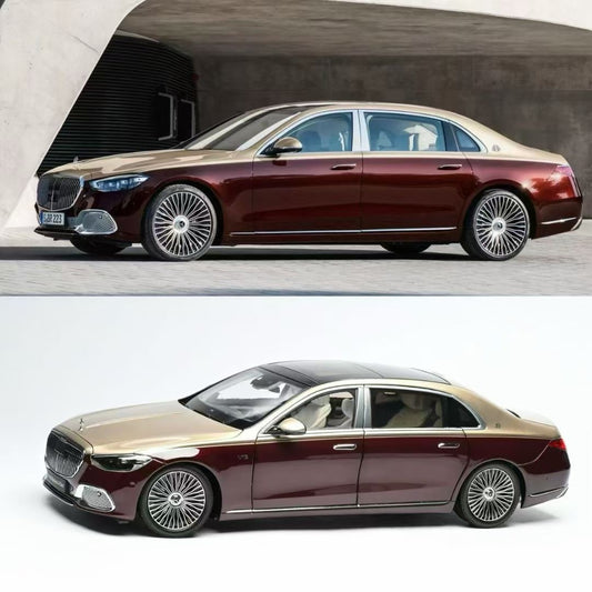 Almost Real 1/18 Mercedes-Maybach S-Class Alloy Fully Open-Piece Simulation Car Model