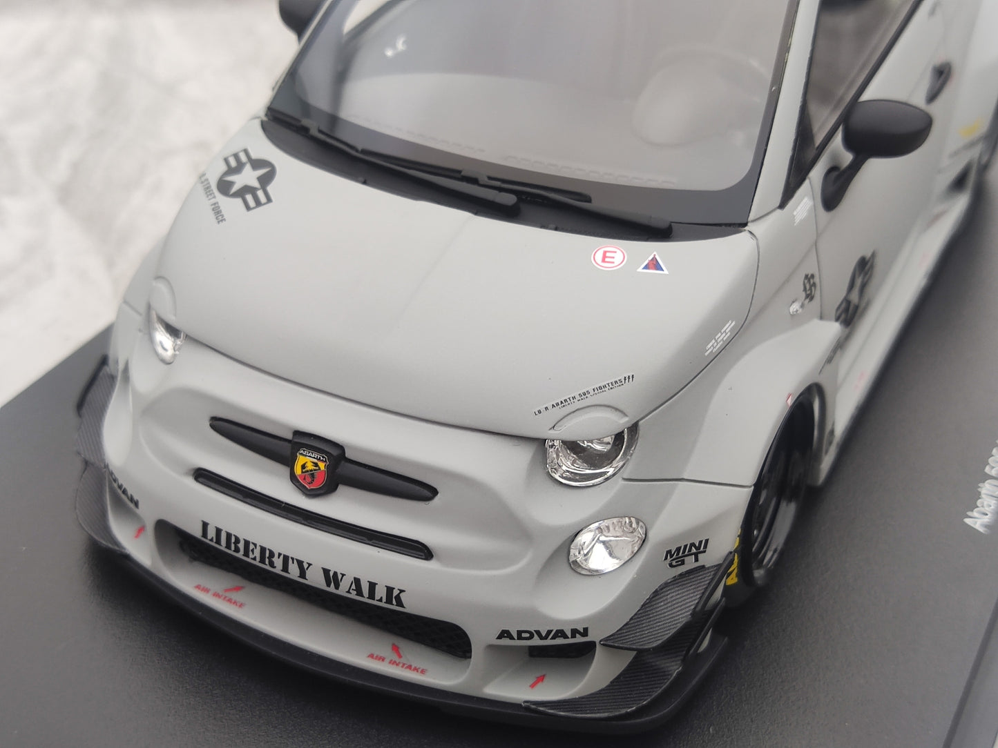 Topspeed 1/18 Abas 595 LB-WORKS x Abas Works Fighters Grey TS0622