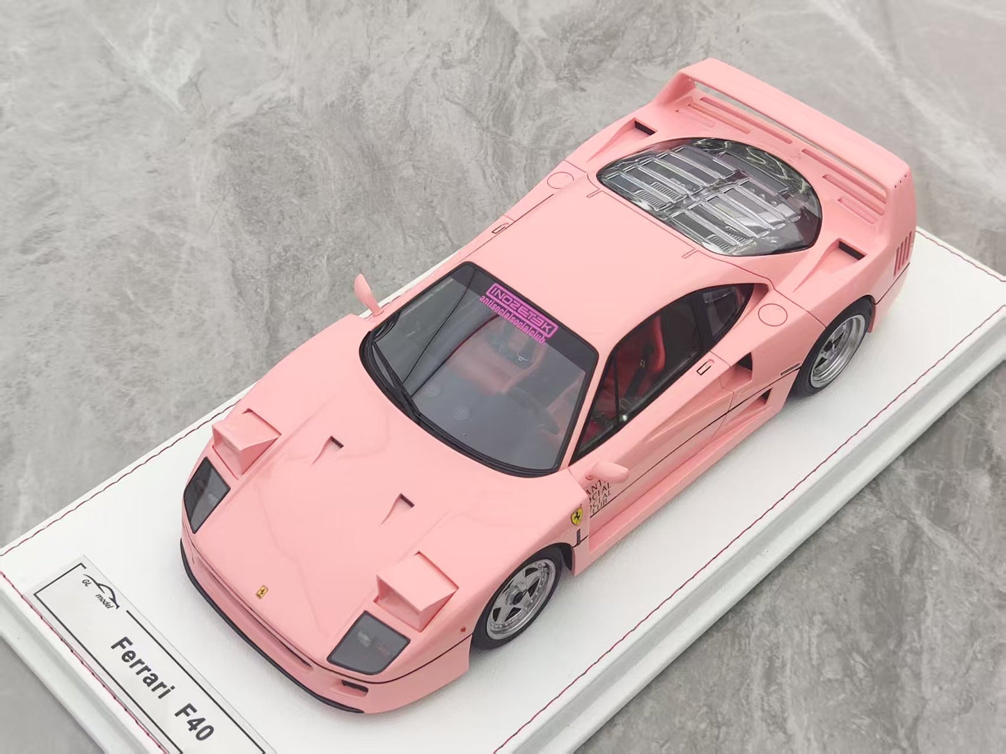 GL 1/18 Ferrari F40 Pink JS-GL012