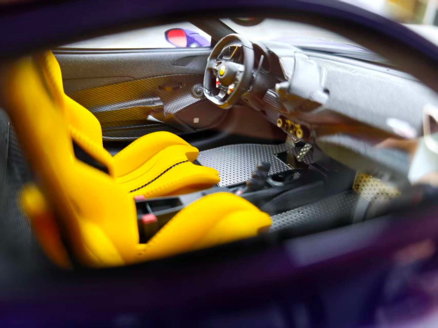 BBR 1/18 Ferrari 488pista Arabian Purple P18145VAST2024CH