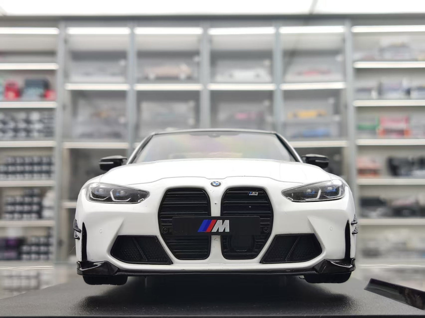 Solido 1/18 BMW M3 (G80) Performance Parts Alpine Weiss Uni, White, S1814301