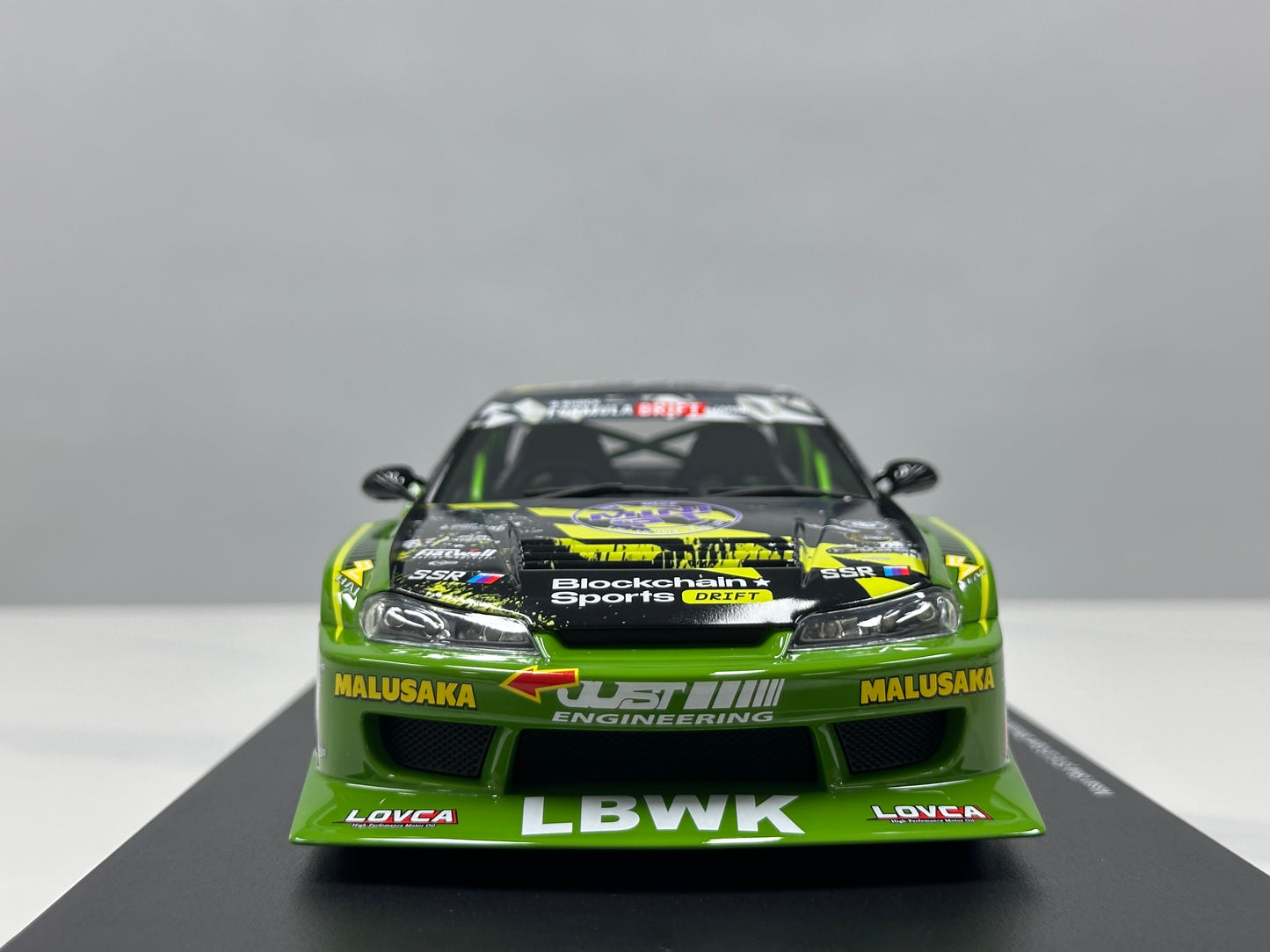 TopSpeed 1/18 Nissan LB-Super Silhouette S15 Silvia (Green Livery) TS0694