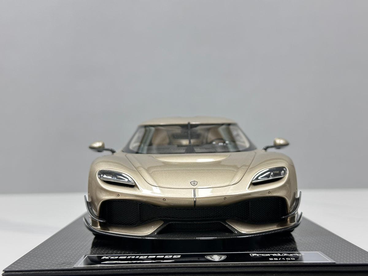 FrontiArt 1/18 Koenigsegg Gemera - Champagne Gold (FA207)