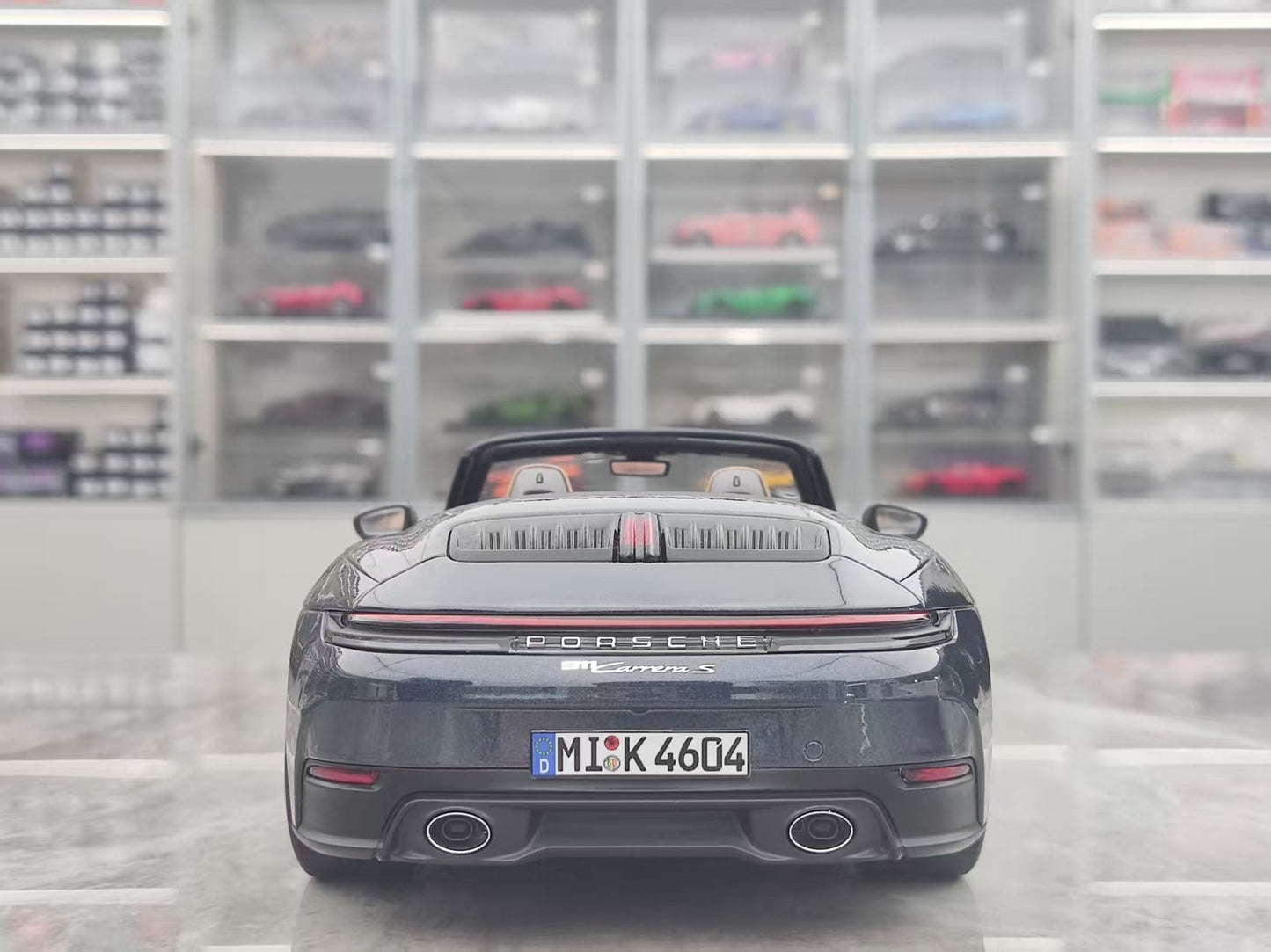 NOREV 1/18 Porsche 911 Carrera Cabriolet 2025 Yacht Blue 187180