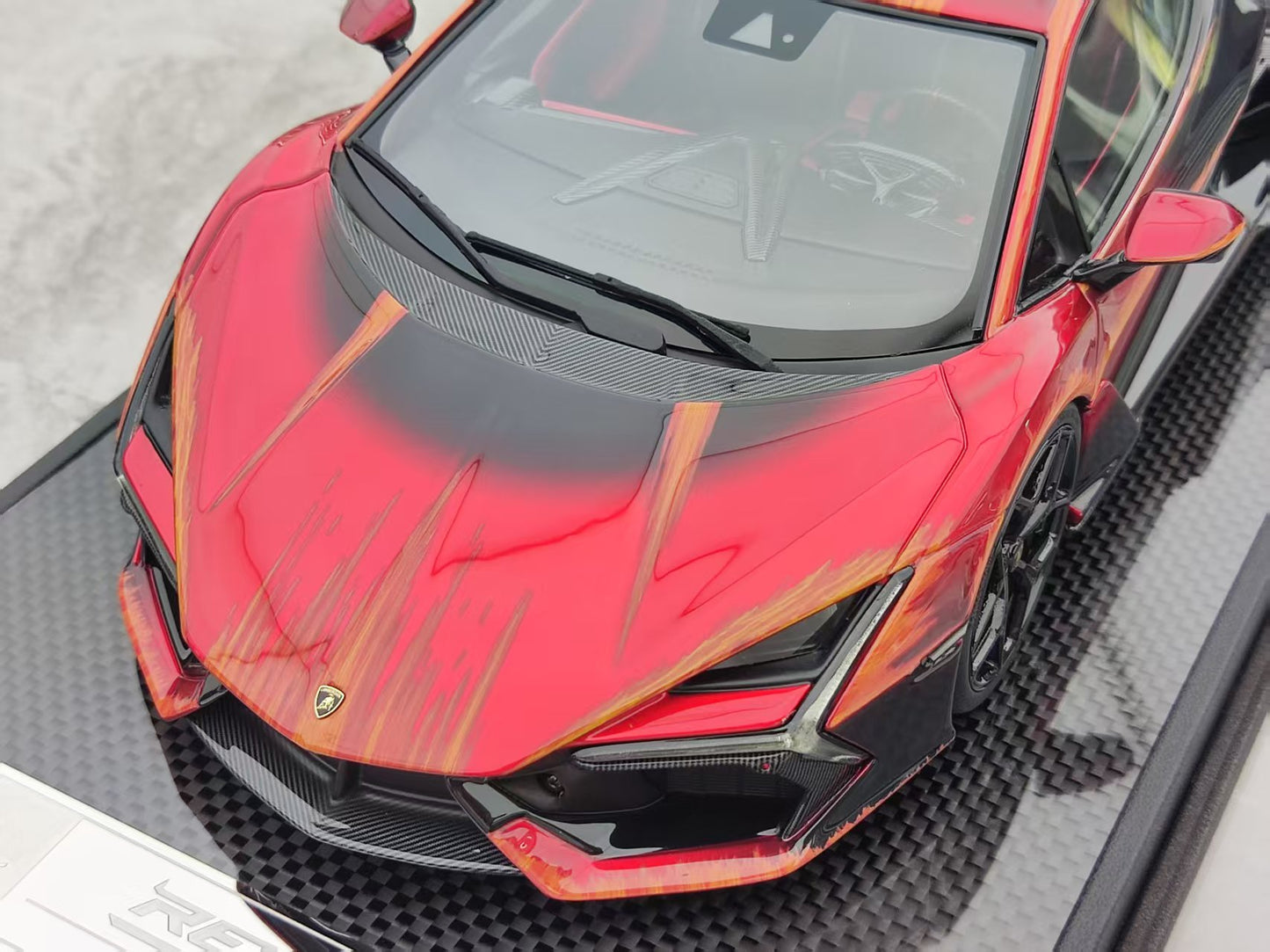 IVY 1/18 Lamborghini Revuelto Opera Unica 60th Anniversary Red IVY231