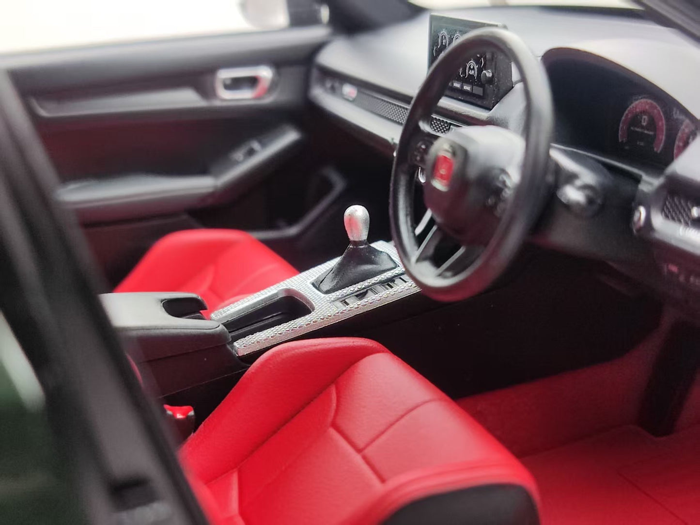 MOTORHELIX 1/18 Honda Civic TYPE R (FL5) Customized Pearl Dark Green MH336