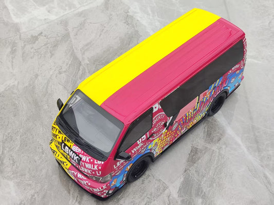 OTTO 1/18 Toyota Hiace LBWK Color Paint OT1320