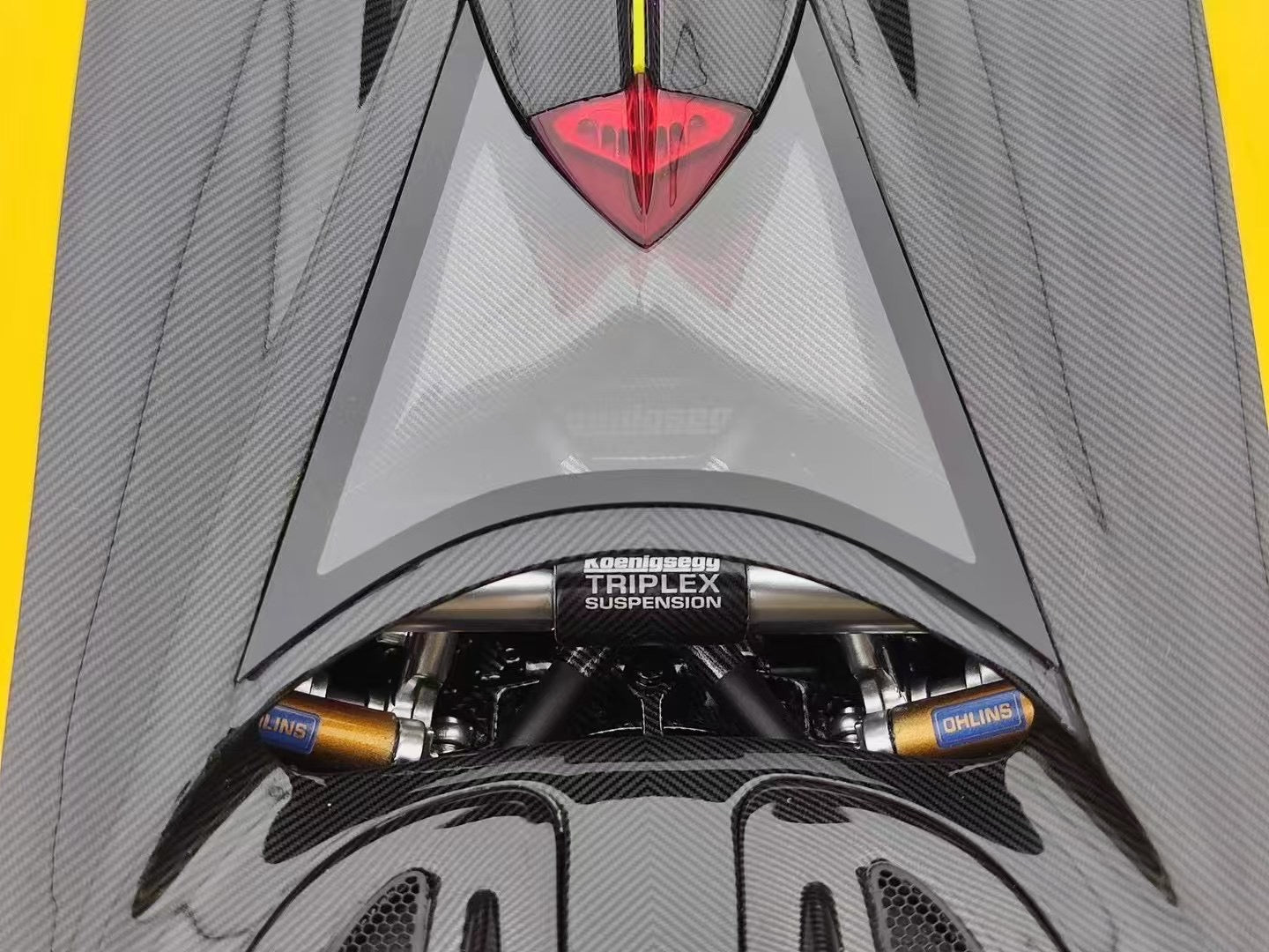 FRONTIART 1/8 Koenigsegg Agera ML Locke Yellow FA172