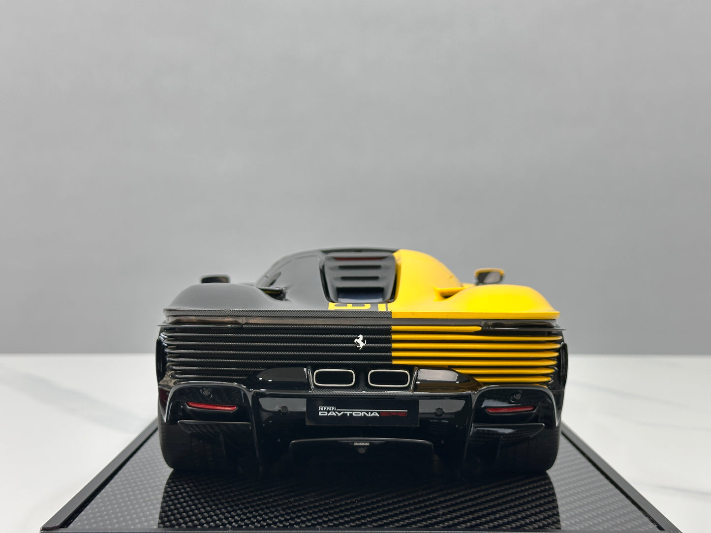 BBR 1/12 Ferrari SP3 Daytona 599+1 Spider – Modena Yellow (BBR1217O)