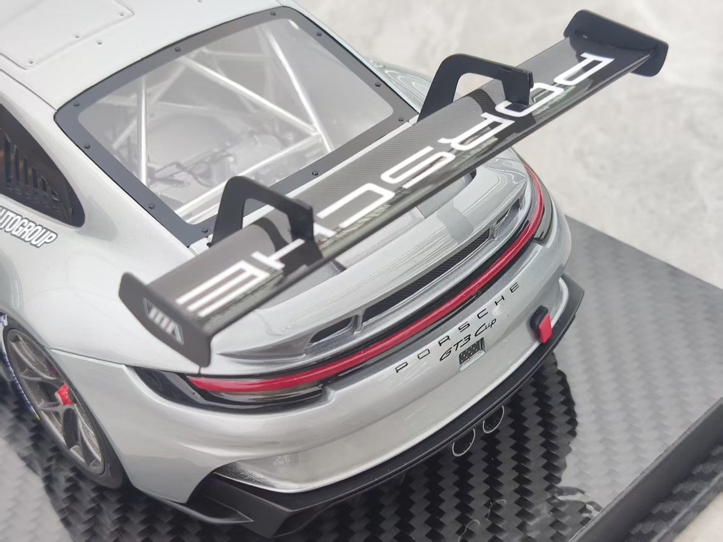 VIP 1/18 Porsche 911 GT3 CUP GT Silver VIP178