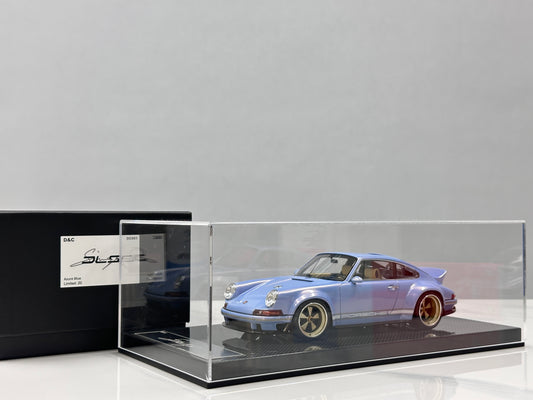 DinoModel 1/18 Porsche Singer DLS Ice Blue DC001