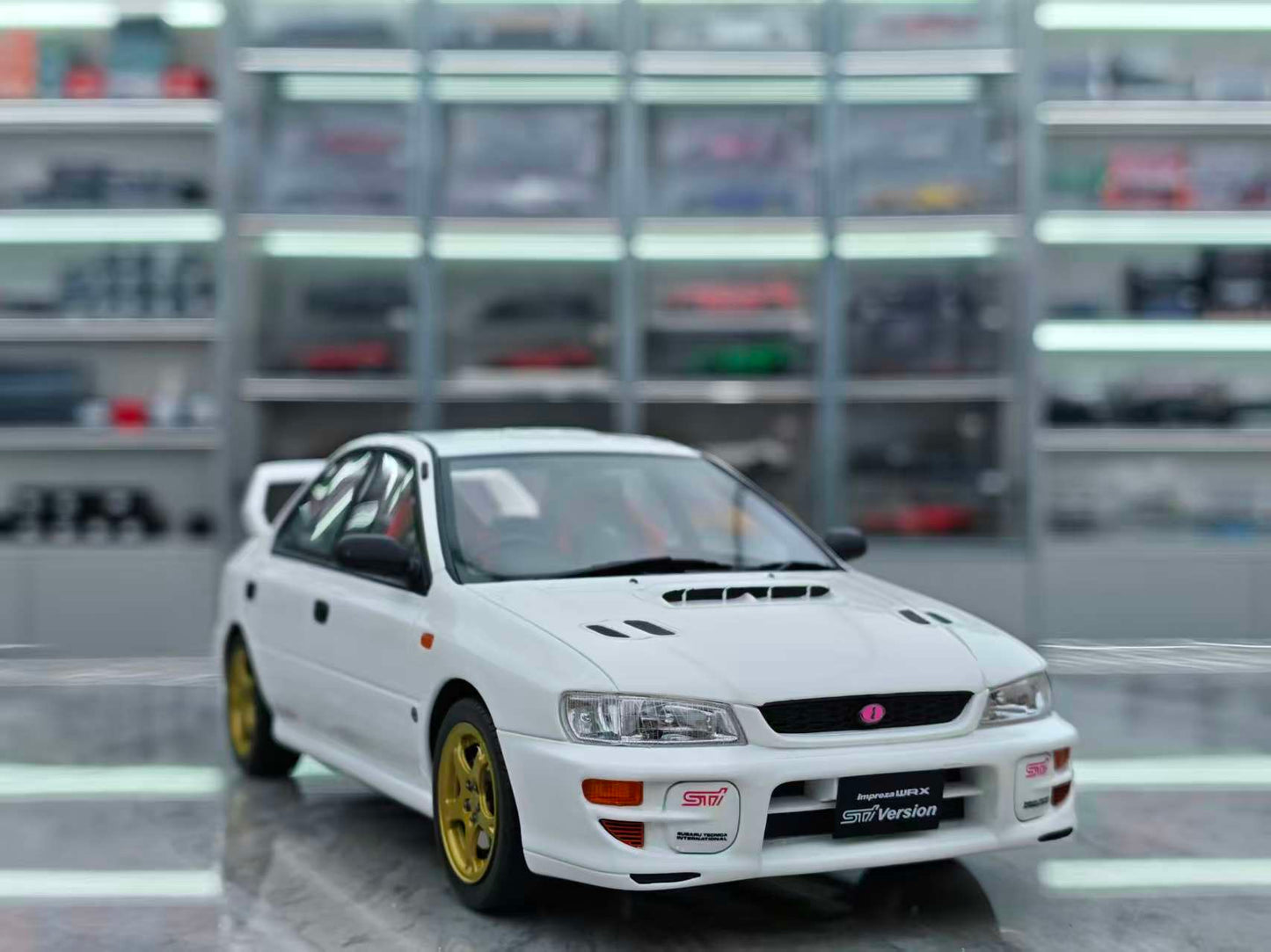 OttO 1/18 SUBARU IMPREZA WRX TYPE RA STI OT490