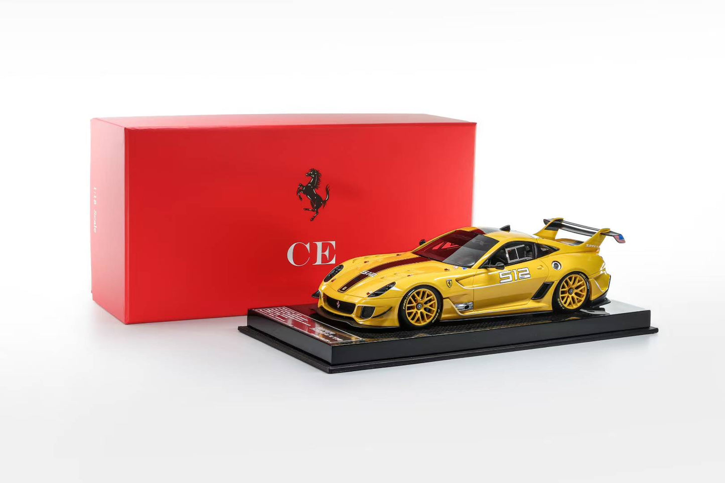 CE 1/18 Ferrari 599 XX EVO Limited Edition Model Car