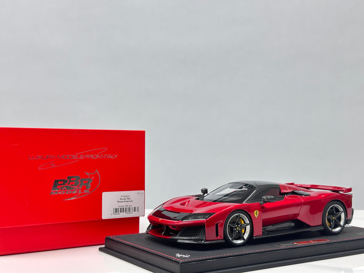 BBR 1/18 Ferrari F80 (The New Prancing Horse Flagship) – Metallic Red (P18253H)