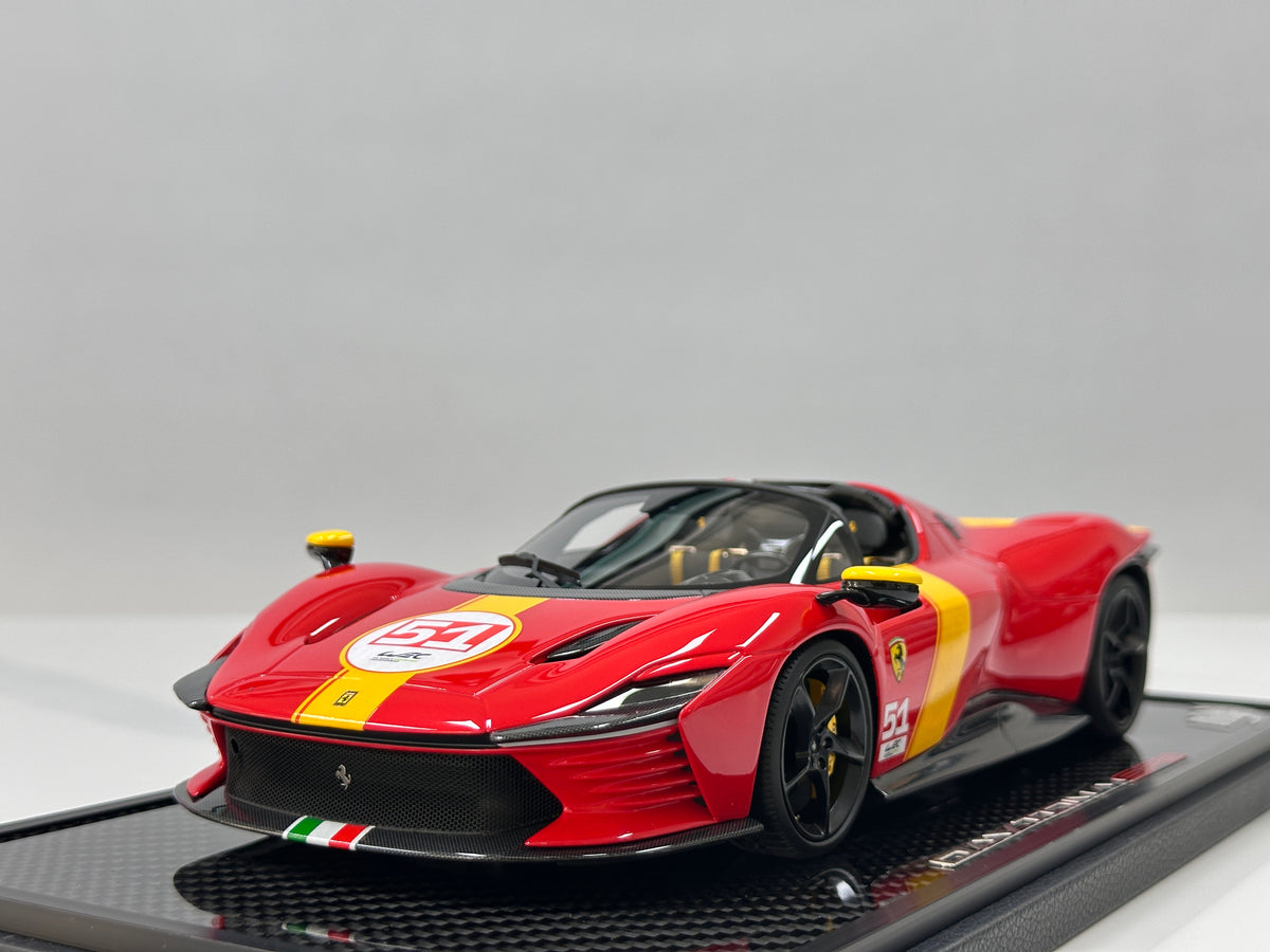 BBR 1/18 Ferrari Daytona SP3 Red #51 P18214TMLM51