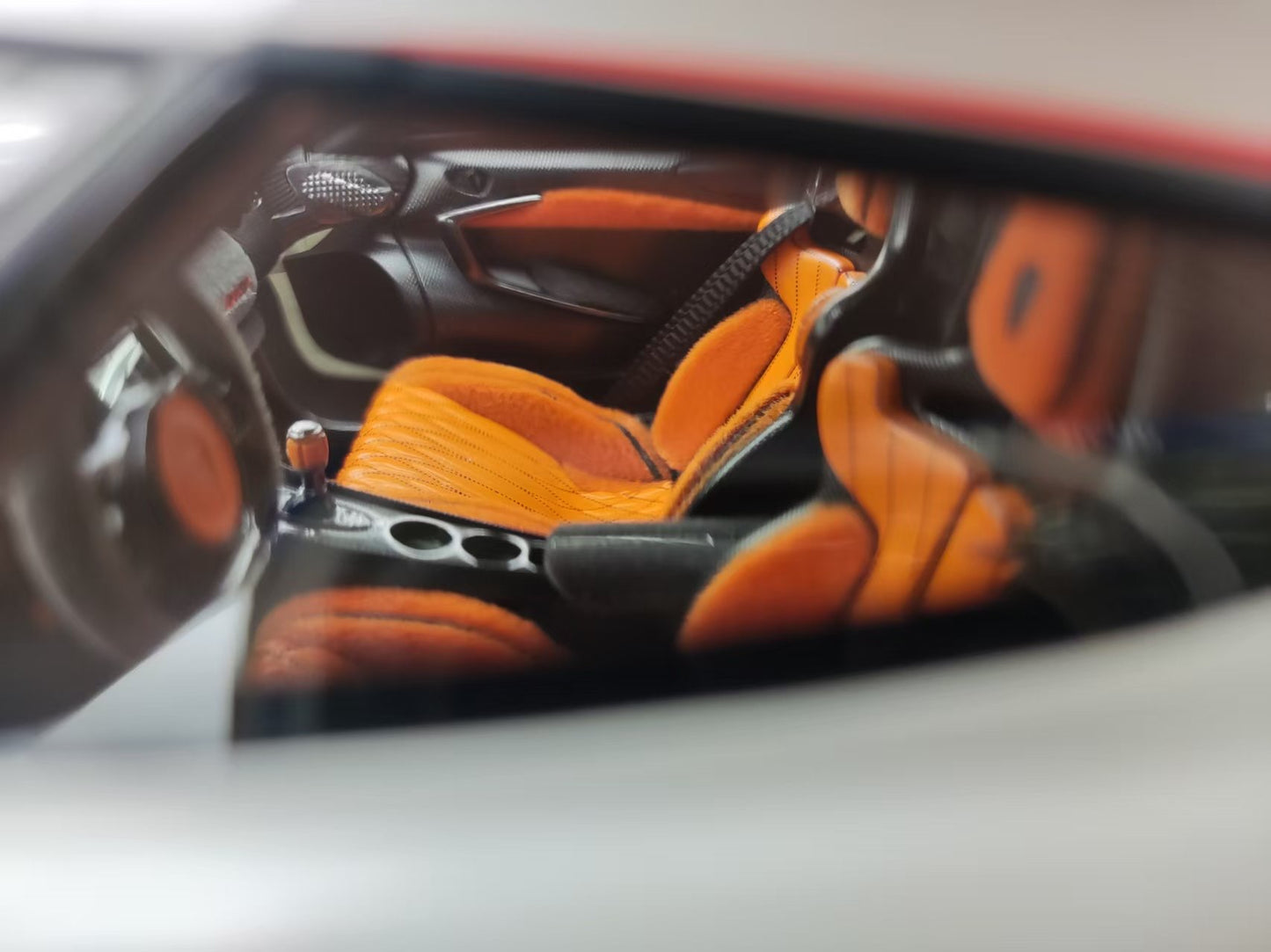 FRONTIART 1/18 Koenigsegg Jesko 7391 White Car Model FA168