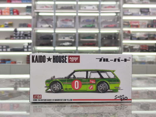 MINIGT 1/64 Nissan Datsun KAIDO 510 Wagon KHMG164