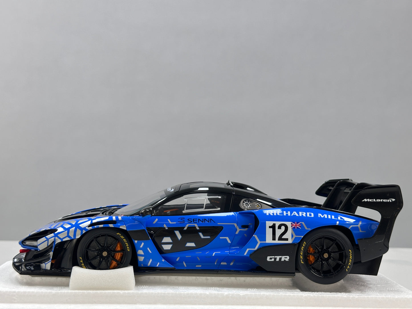 AUTOart 1/18 McLaren Senna GTR Blue #12 81955