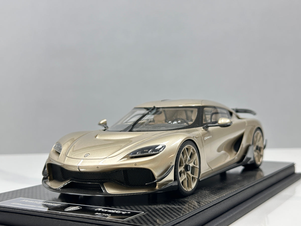 FrontiArt 1/18 Koenigsegg Gemera - Champagne Gold (FA207)