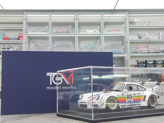 TGM MODEL 1/18 Porsche RWB 964 Apple Livery TGM006