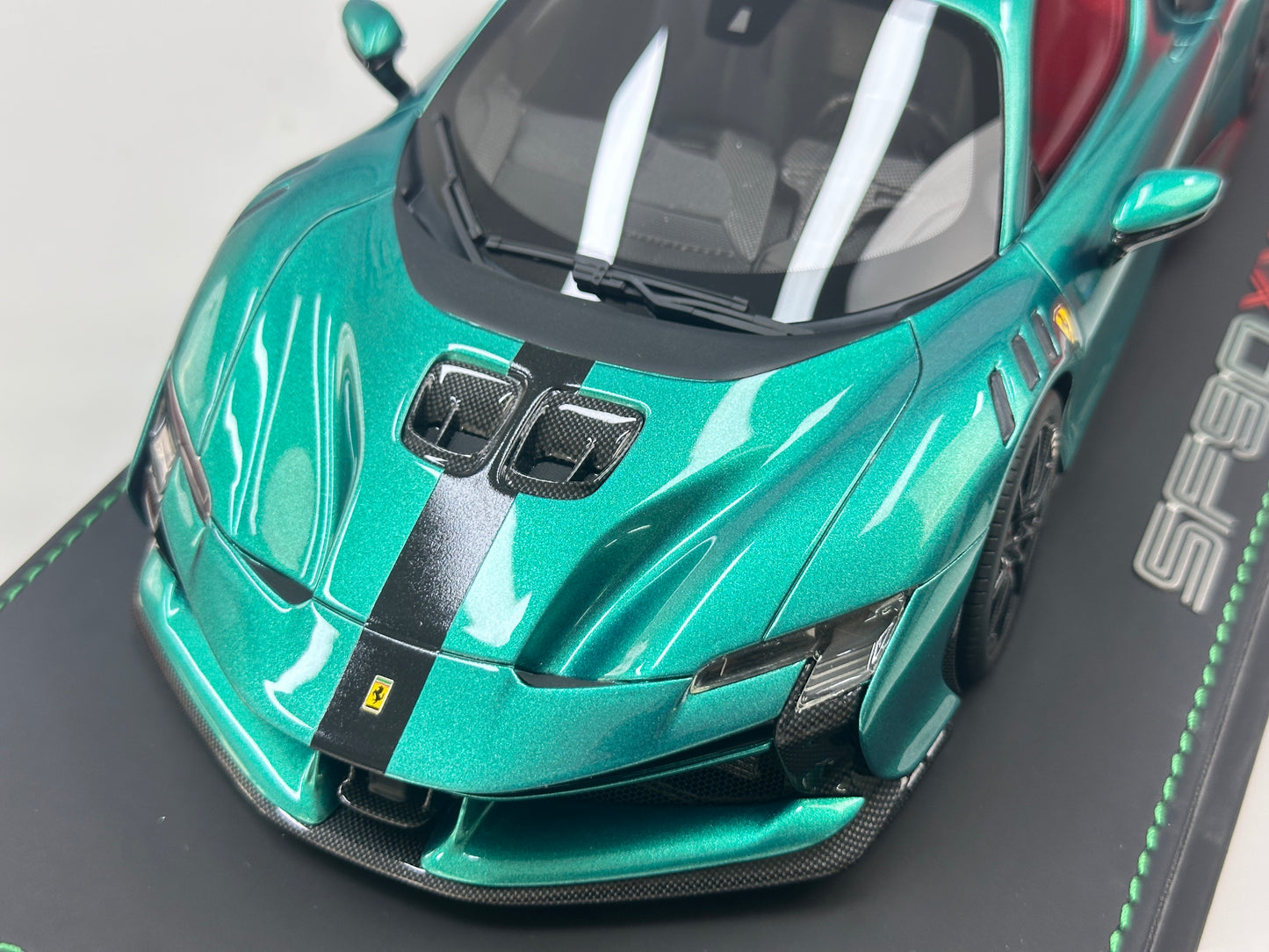 BBR 1/18 Ferrari SF90 XX Stradale Jewel Green Metallic P18237O