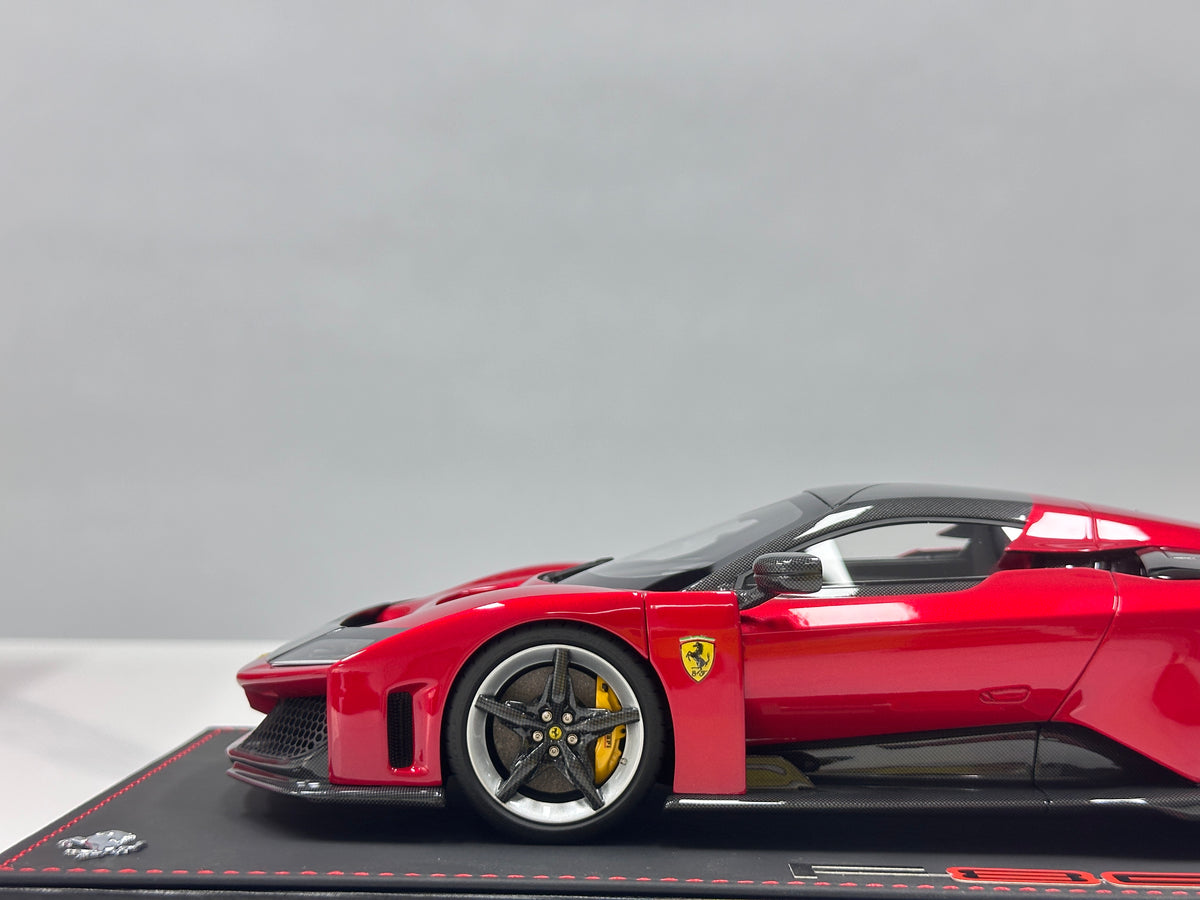 BBR 1/18 Ferrari F80 (The New Prancing Horse Flagship) – Metallic Red (P18253H)