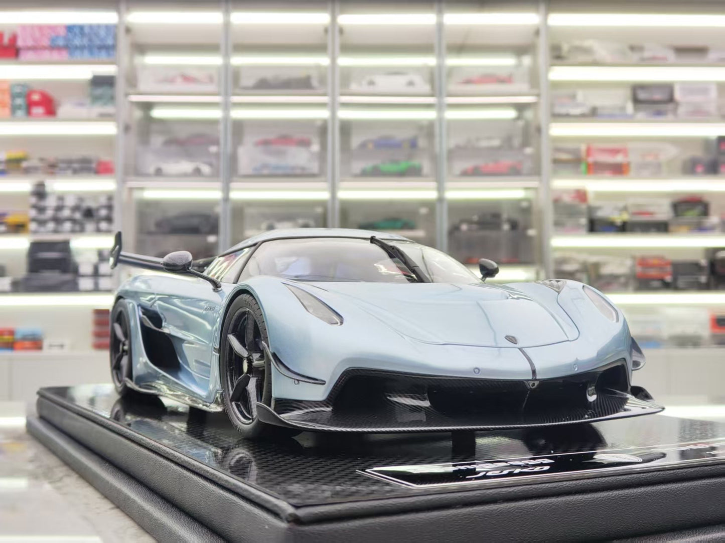 FRONTIART 1/18 Koenigsegg Jesko 7507 Blue Resin Model FA167