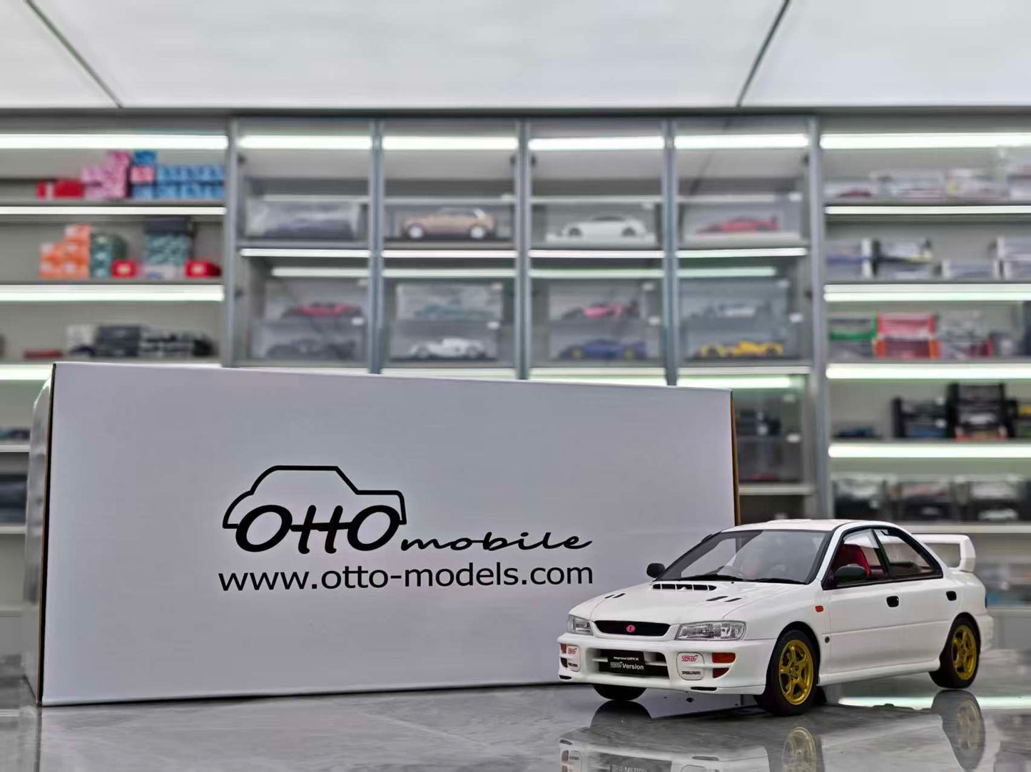 OttO 1/18 SUBARU IMPREZA WRX TYPE RA STI OT490