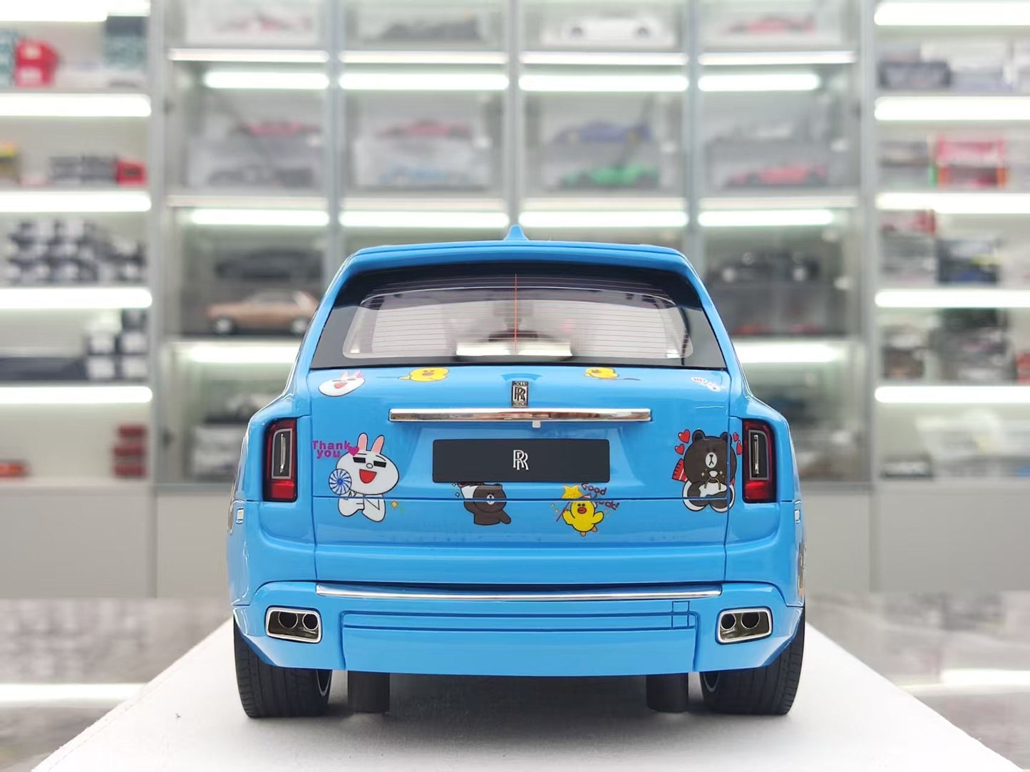 GL 1/18 Rolls-Royce Cullinan Brown Bear Resin Model JS-GL033