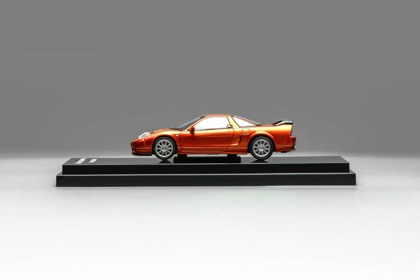 MOTORHELIX 1/64 Diecast Car Model: Honda NSX-R (NA2), Metallic Orange