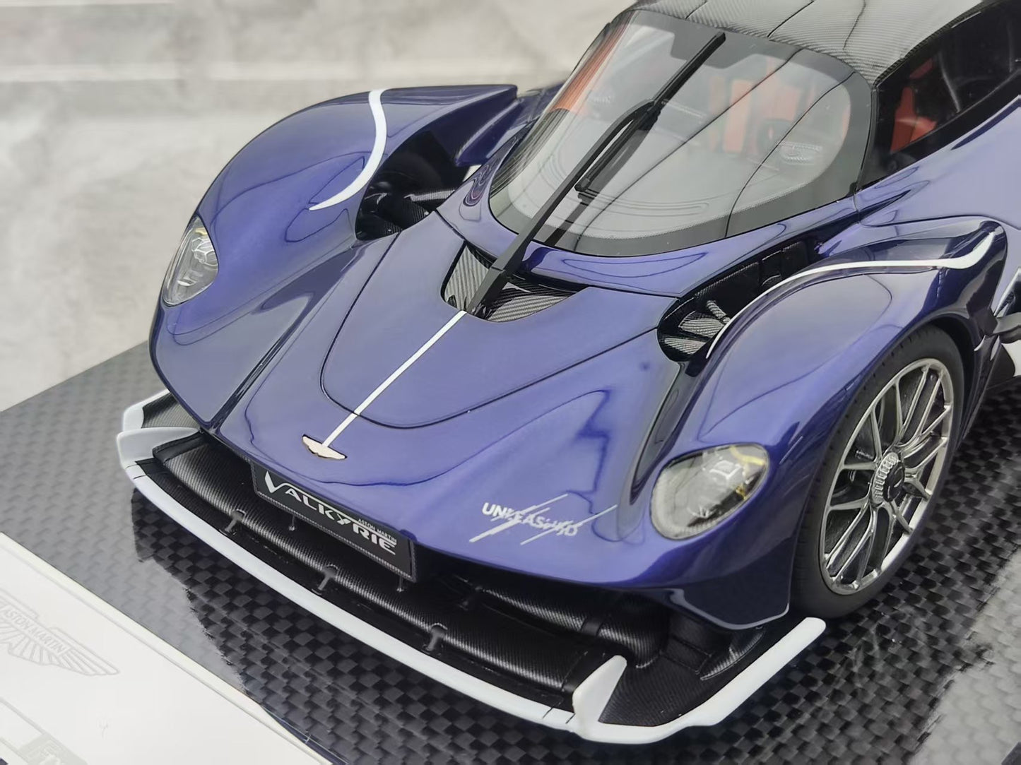 FRONTIART 1/18 Aston Martin Valkyrie, Sapphire Blue, FA181
