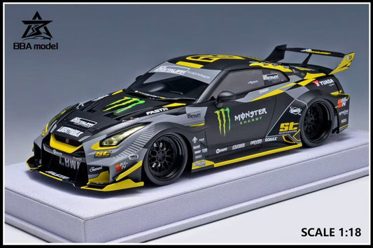 BBA Model 1/18 Nissan GTR 35GT-RR LBWK Limited Edition Resin Car Model