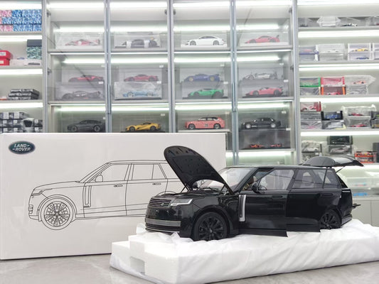 LCD 1/18 Land Rover Genesis Extended Edition Black Alloy Car Model LCD120