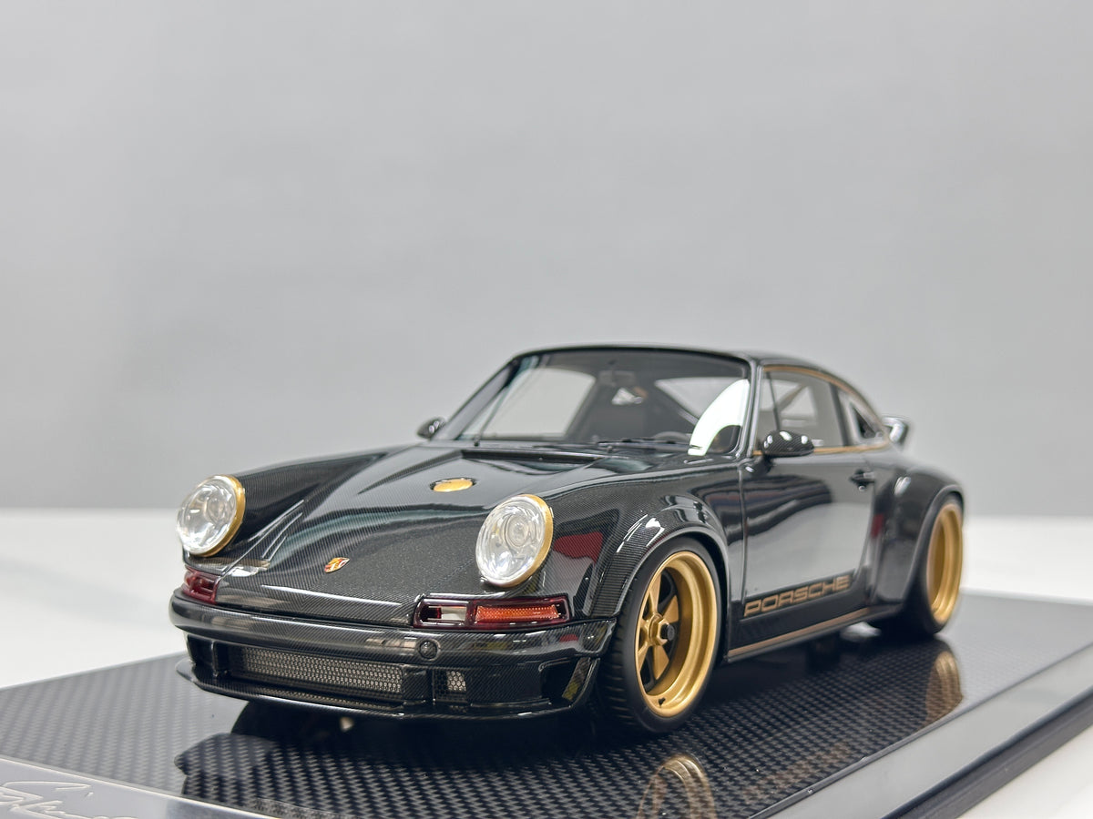 Dino Model 1/18 Porsche Singer DLS Black Carbon DC004