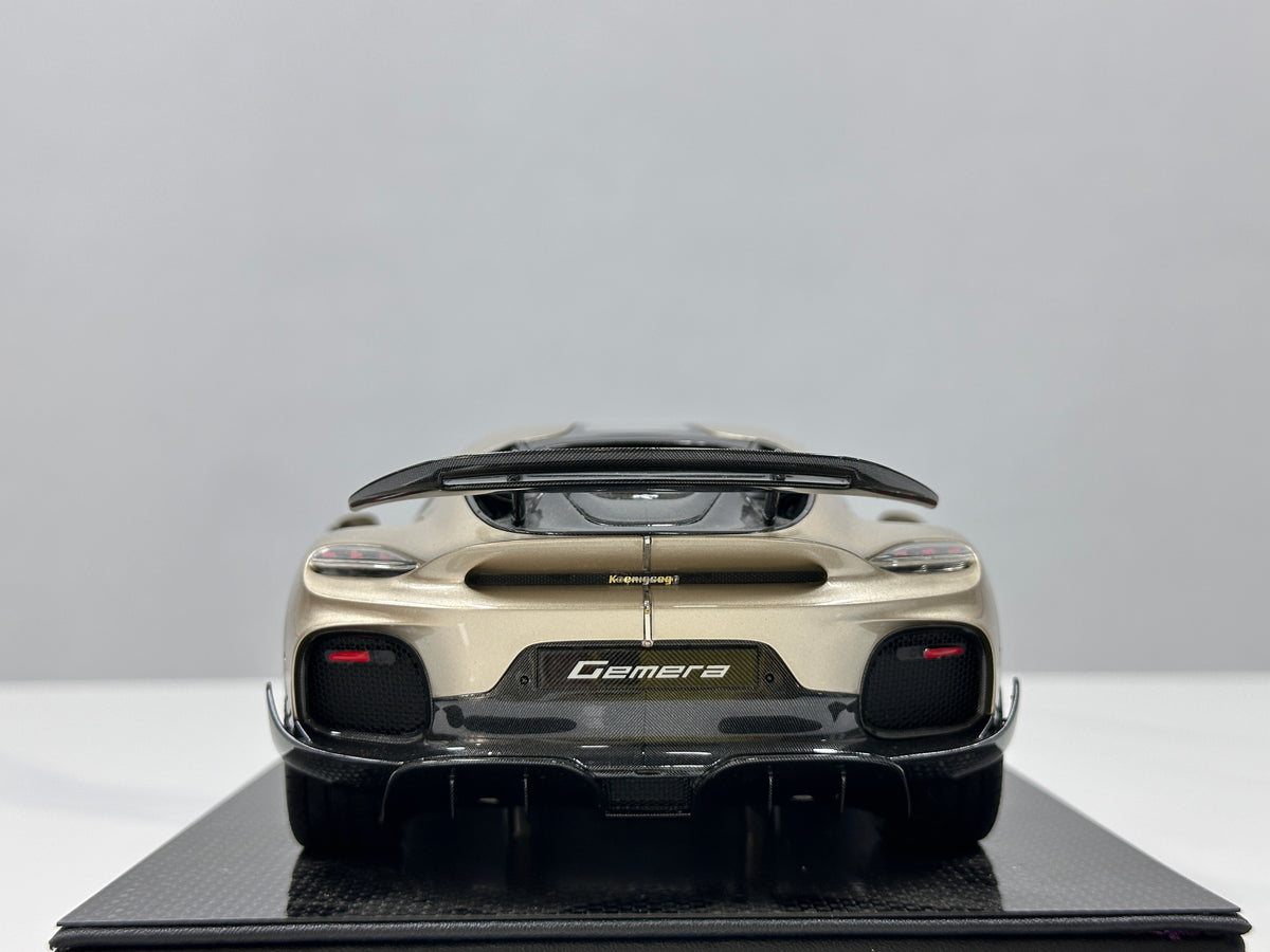 FrontiArt 1/18 Koenigsegg Gemera - Champagne Gold (FA207)