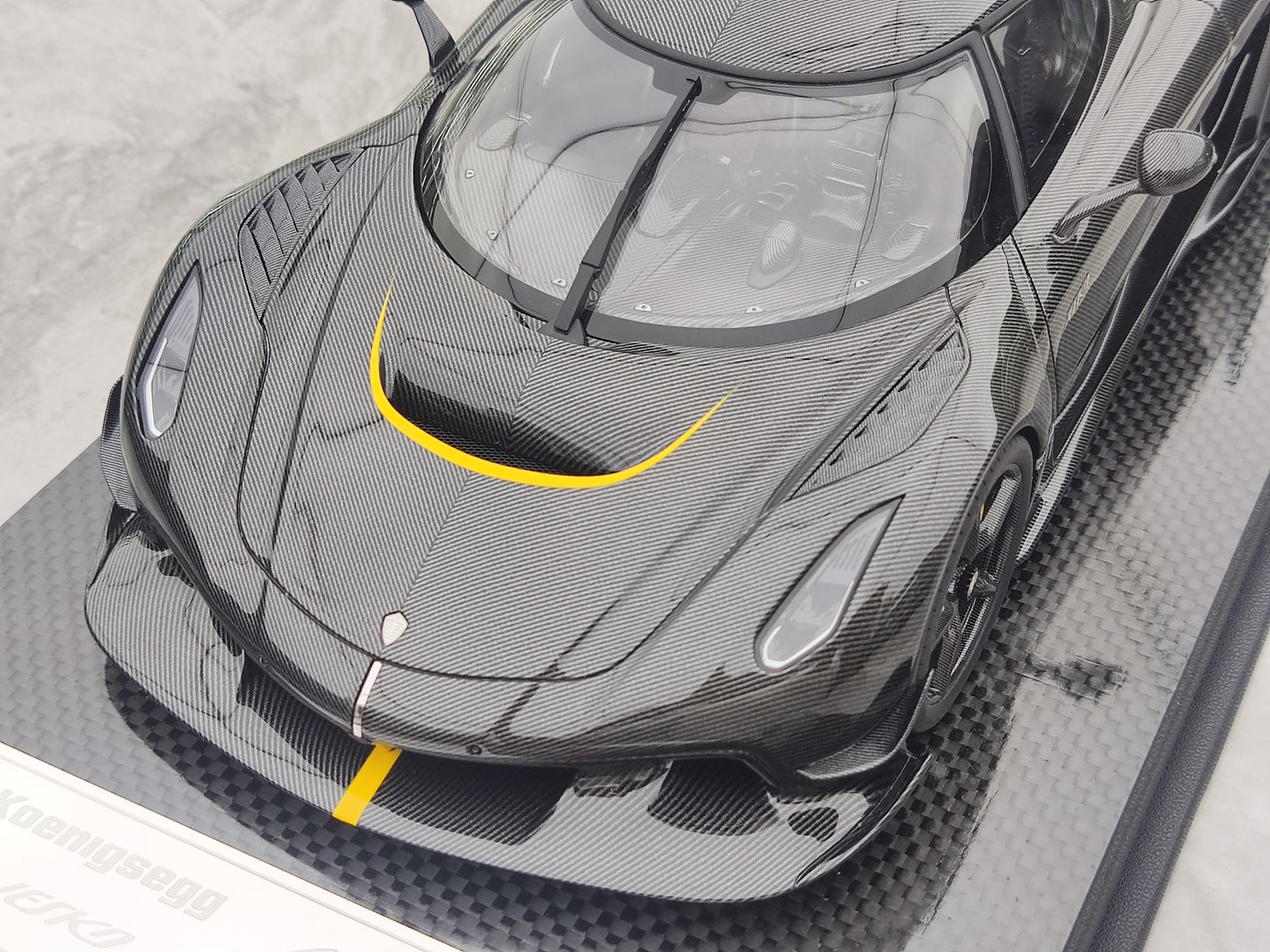 FRONTIART 1/18 Koenigsegg JESKO Bare Carbon FA173