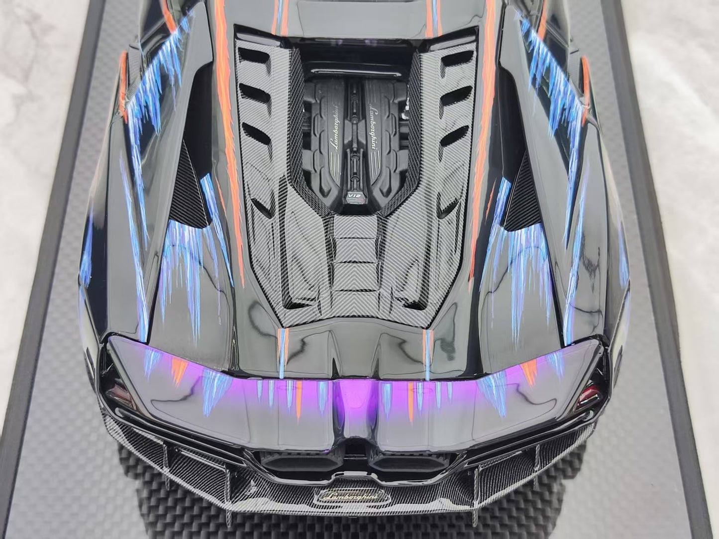 IVY 1/18 Lamborghini Revuelto Opera Unica 60th Anniversary Purple IVY232