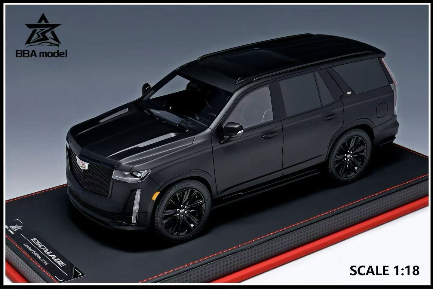 BBA Model 1/18 Cadillac Escalade Luxury Edition - Limited Edition Resin Model Car