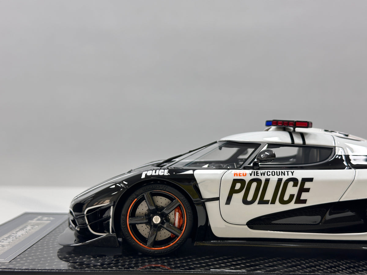 BBA Model 1/18 Koenigsegg One:1 Police Livery BBA097