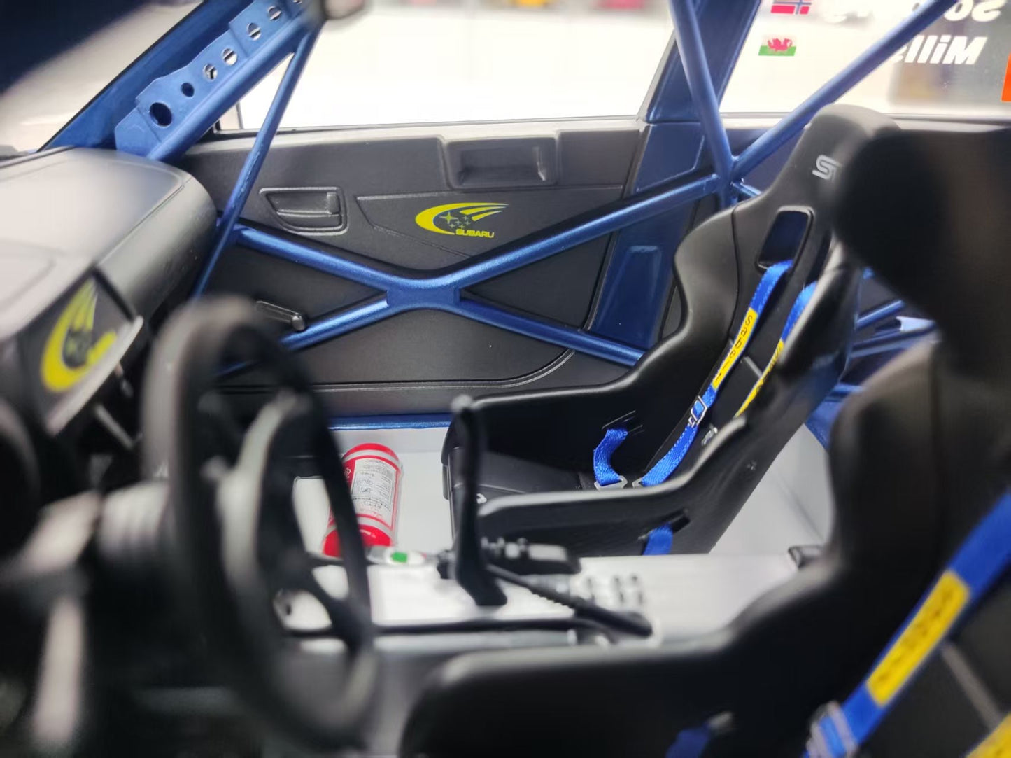 OTTO 1/12 Subaru Impreza (S9) WRC Blue G092