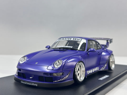 GT Spirit 1/18 Porsche RWB "Son Goku" Purple GT571