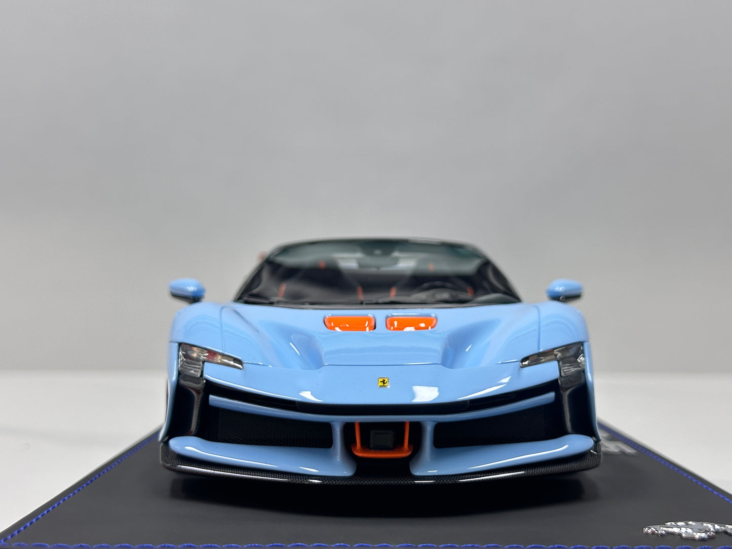BBR 1/18 Ferrari SF90 XX Spider Plata Blue P18238N