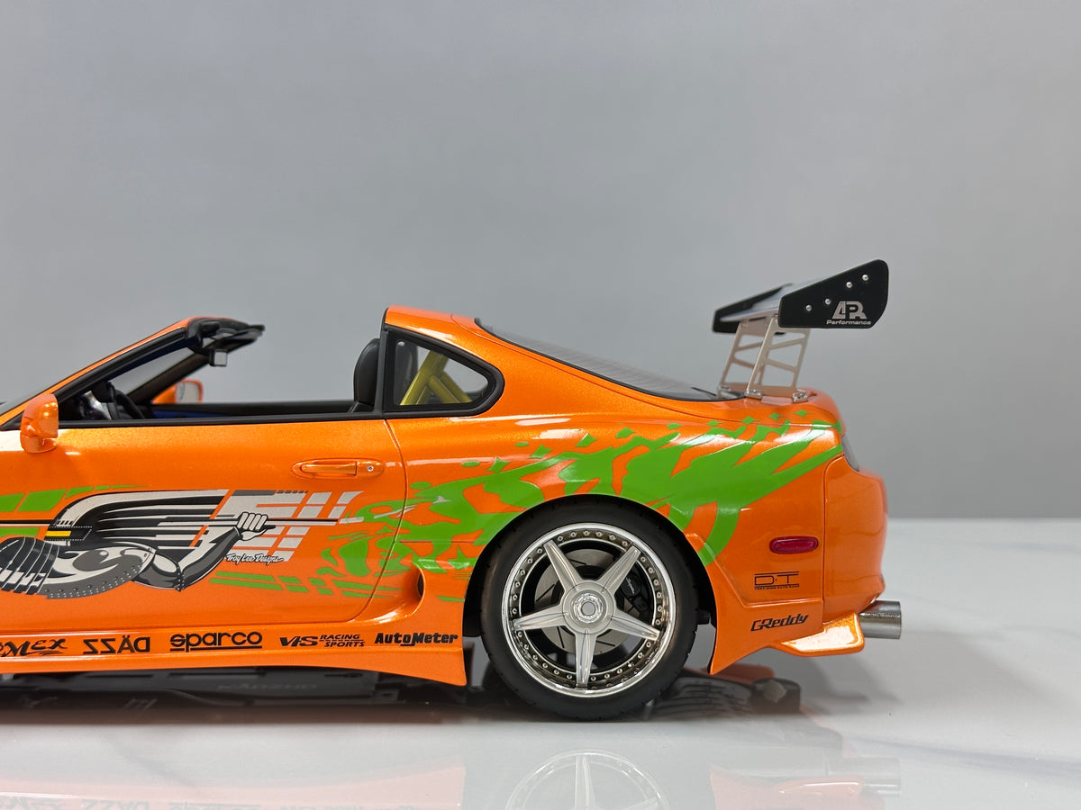 KYOSHO 1/12 Toyota Supra Turbo Fast & Furious Pearl Orange KSR12009A