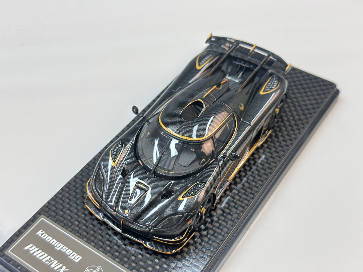 FRONTIART 1/43 Koenigsegg Agera RS Carbon Gold (FA195)