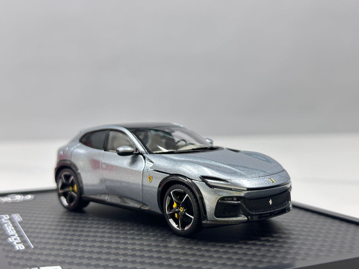 BBR 1/43 Ferrari Purosangue (Panoramic Roof Version) – Titanium Grey – HE43002AST